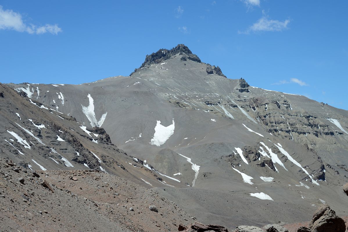 28 El Castillo Above The Relinchos Valley From Just Before Plaza Argentina Base Camp